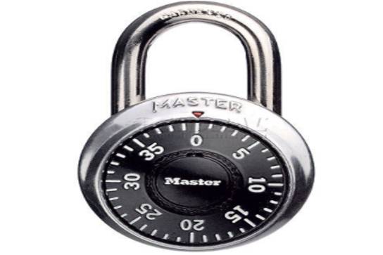 CANDADO CON COMBINACION MASTER LOCK