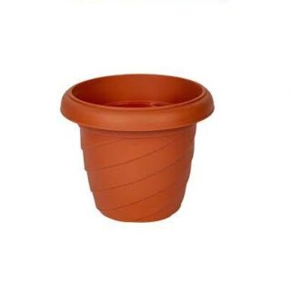 MACETA REDONDA 21 X 25 CM