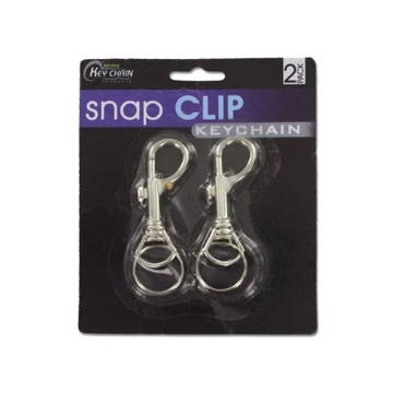 LLAVERO CLIP MEDIANO 2 PCS