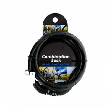 CABLE DE SEGURIDAD CON COMBINACION