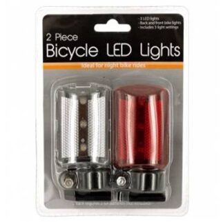 SET DE LUCES LED PARA BICICLETA