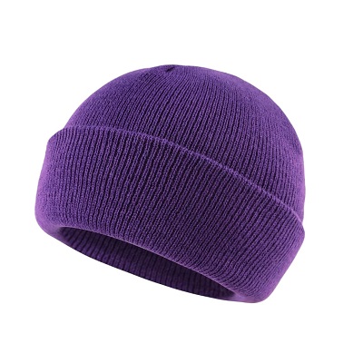 GORRO COLOR MORADO