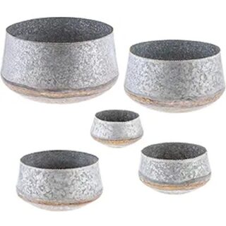 SET DE JARDINERAS GALBANIZADAS 3 PC