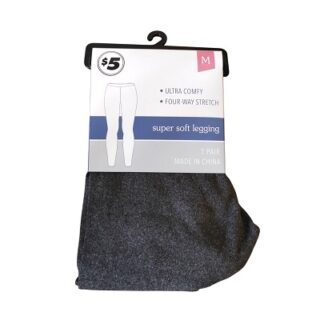 LICRAS PARA MUJER COLOR NEGRO TALLA M 1 PC