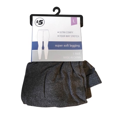 LICRA PARA MUJER COLOR NEGRO TALLA L 1 PC