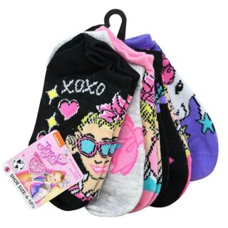 PACK 6 PARES DE CALCETAS NIÑA TALLA 6 -JOJO SIWA-
