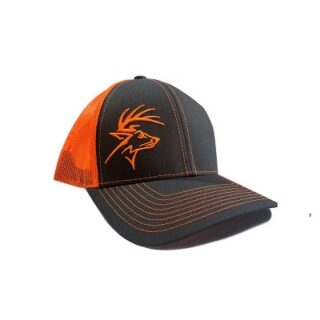 GORRA TROPHY TRACKER COLOR ANARANJADO Y GRIS