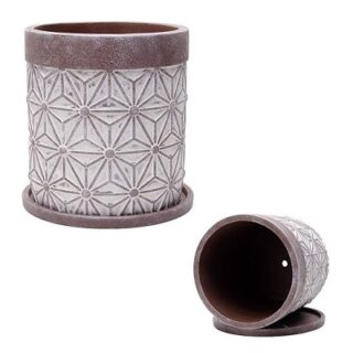 MACETA MAS BASE SUCULENTAS