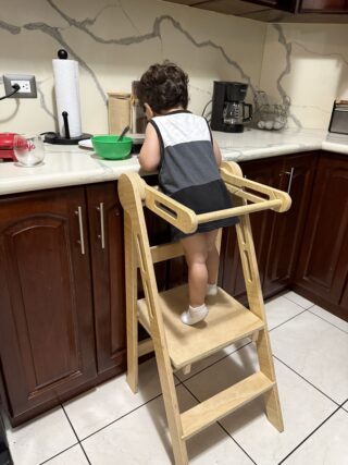 Torre de aprendizaje plegable