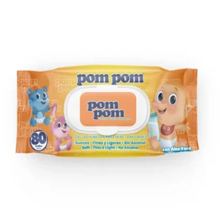 Toallas Humedas Pom Pom