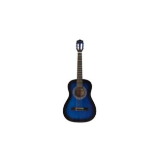 Sara Guitarra Clásica GS34-BAG de 34" Azul - Con Funda - Guatemala