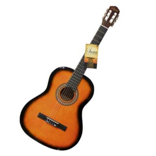 Sara, Guitarra Clásica Con Funda, Color Naranja De Orilla Sombreada, 39 Pulgadas - Guatemala